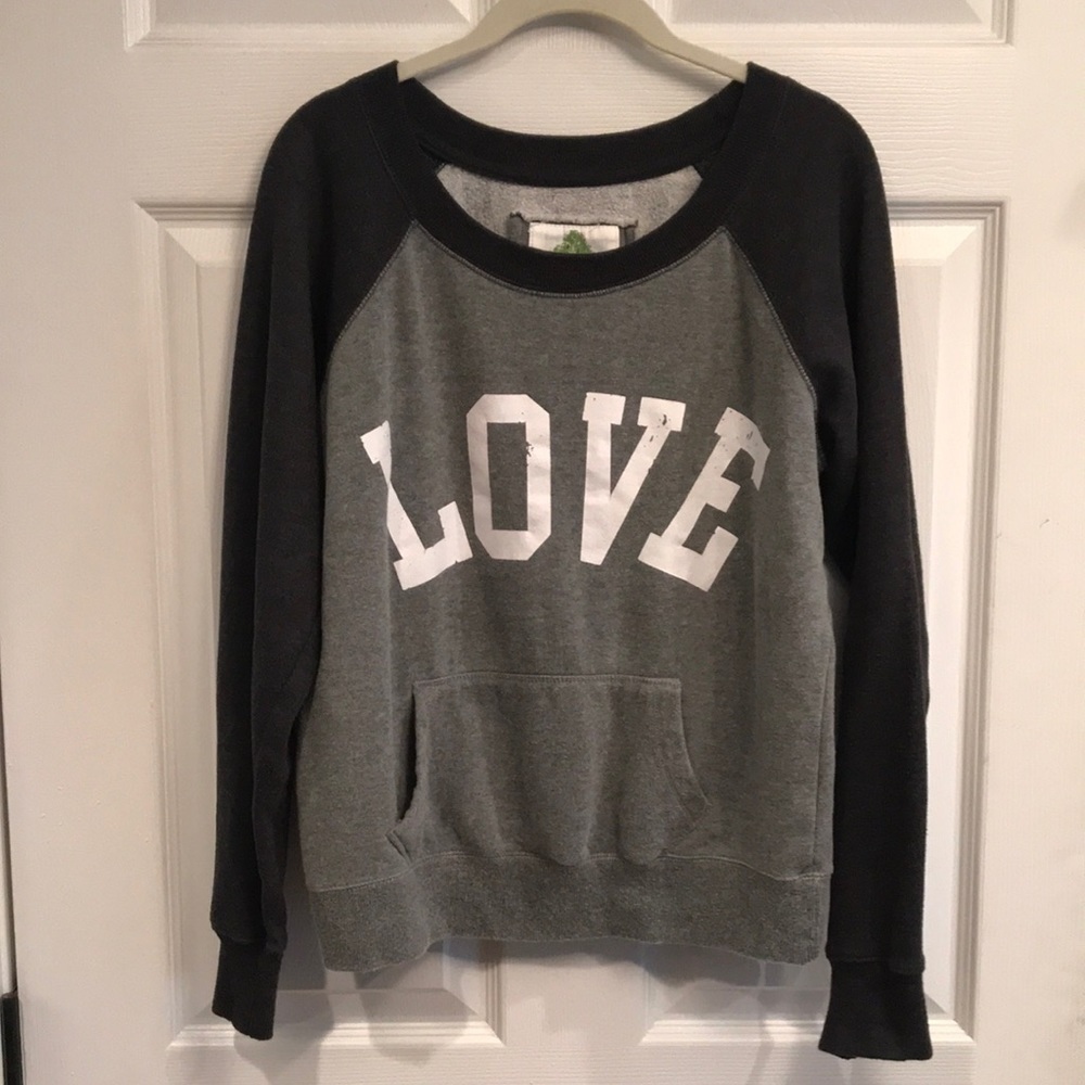 Green Sleeved brand size M pullover sweatshirt